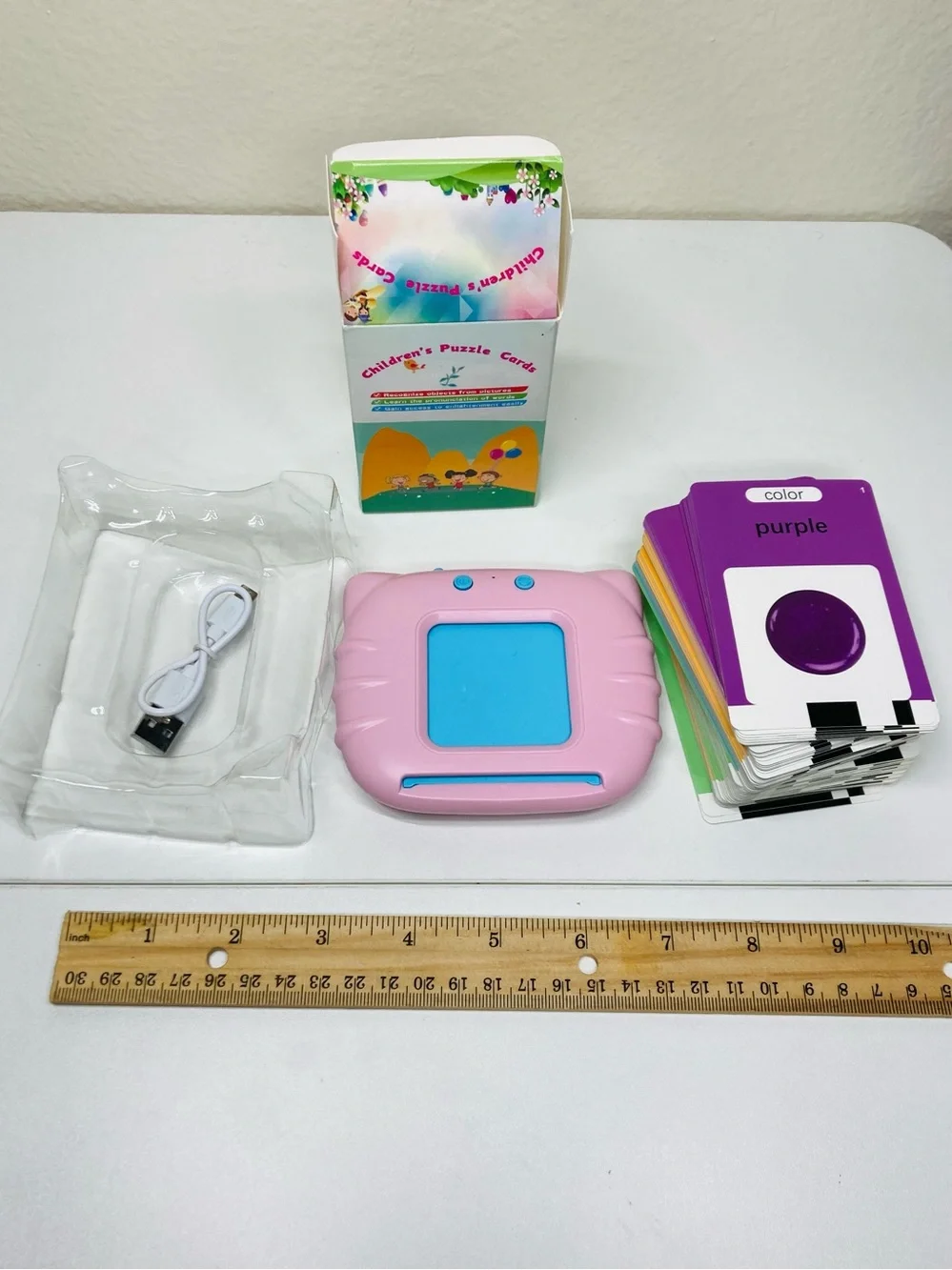 Like‎ New Card Early Education Device with Color Flash Cards